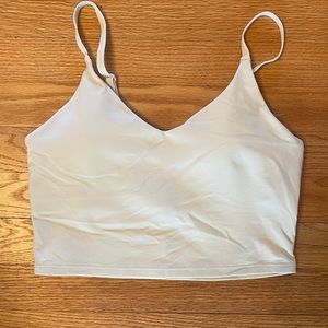 Athleta Elation v-neck longline bra A-C